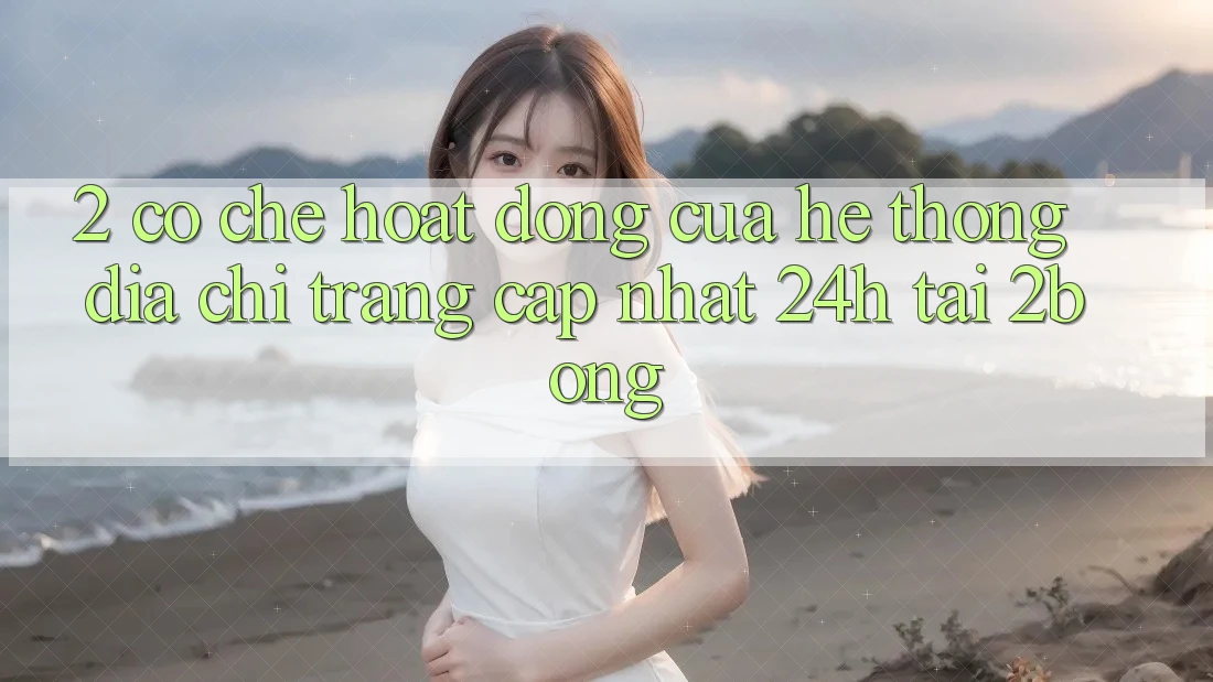 2. Cơ Chế Hoạt Động Của Hệ Thống “Địa chỉ trang Cập Nhật 24h” Tại 2bong