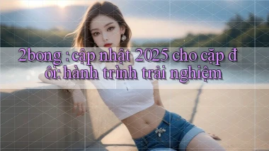 2bong cập nhật 2025 cho cặp đôi hành trình trải nghiệm