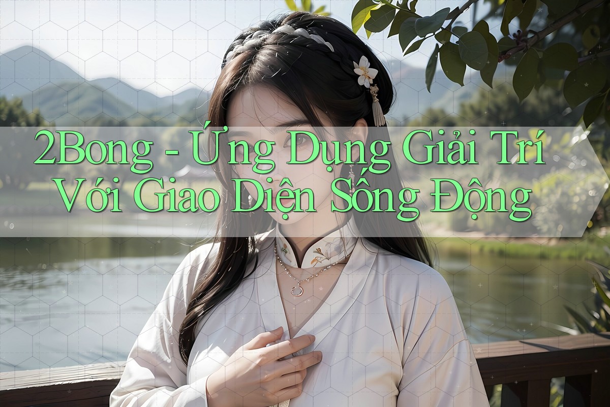 2Bong - Ứng Dụng Giải Trí Với Giao Diện Sống Động 2Bong - Ứng Dụng Giải Trí Với Giao Diện Sống Động