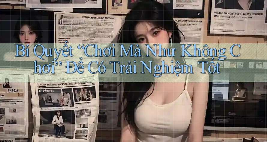 Bí Quyết “Chơi Mà Như Không Chơi” Để Có Trải Nghiệm Tốt
