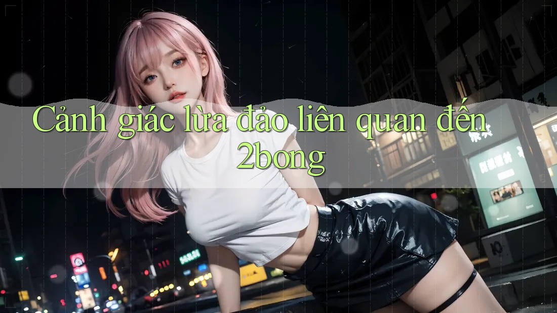 Cảnh giác lừa đảo liên quan đến 2bong