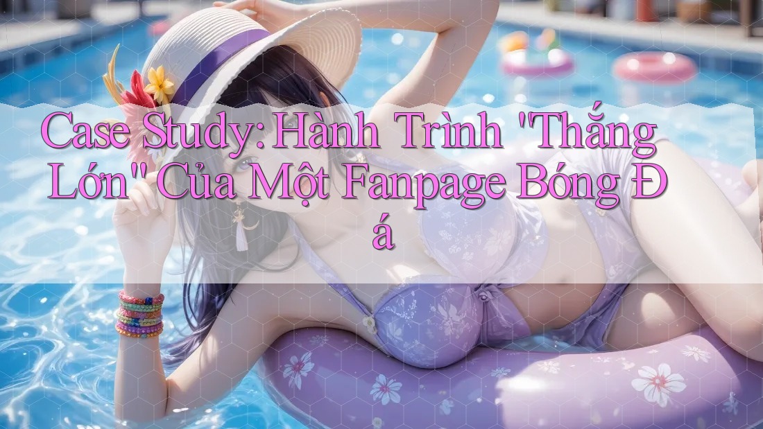 Case Study: Hành Trình “Thắng Lớn” Của Một Fanpage Bóng Đá Case Study: Hành Trình “Thắng Lớn” Của Một Fanpage Bóng Đá