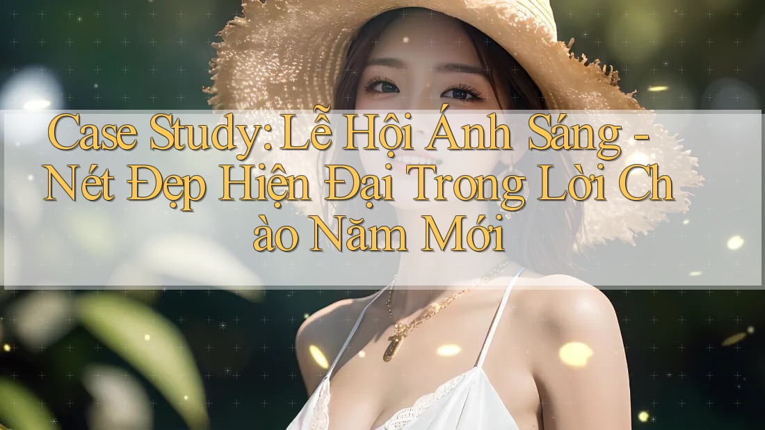 Case Study: Lễ Hội Ánh Sáng - Nét Đẹp Hiện Đại Trong Lời Chào Năm Mới