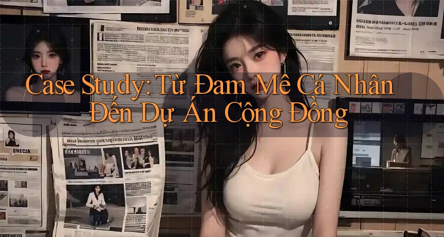 Case Study: Từ Đam Mê Cá Nhân Đến Dự Án Cộng Đồng Case Study: Từ Đam Mê Cá Nhân Đến Dự Án Cộng Đồng