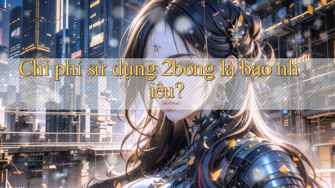 Chi phí sử dụng 2bong là bao nhiêu? Chi phí sử dụng 2bong là bao nhiêu?
