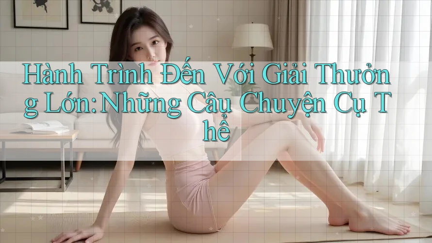 Hành Trình Đến Với Giải Thưởng Lớn: Những Câu Chuyện Cụ Thể Hành Trình Đến Với Giải Thưởng Lớn: Những Câu Chuyện Cụ Thể