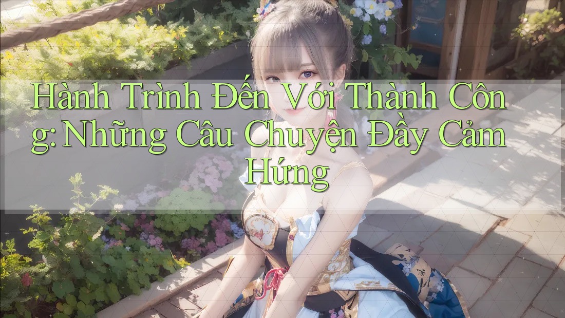 Hành Trình Đến Với Thành Công: Những Câu Chuyện Đầy Cảm Hứng