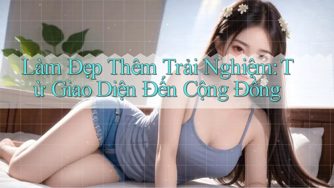 Làm Đẹp Thêm Trải Nghiệm: Từ Giao Diện Đến Cộng Đồng