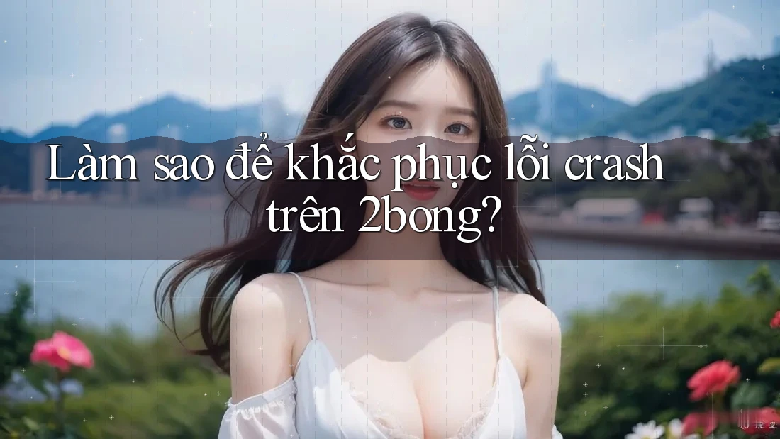 Làm sao để khắc phục lỗi crash trên 2bong?