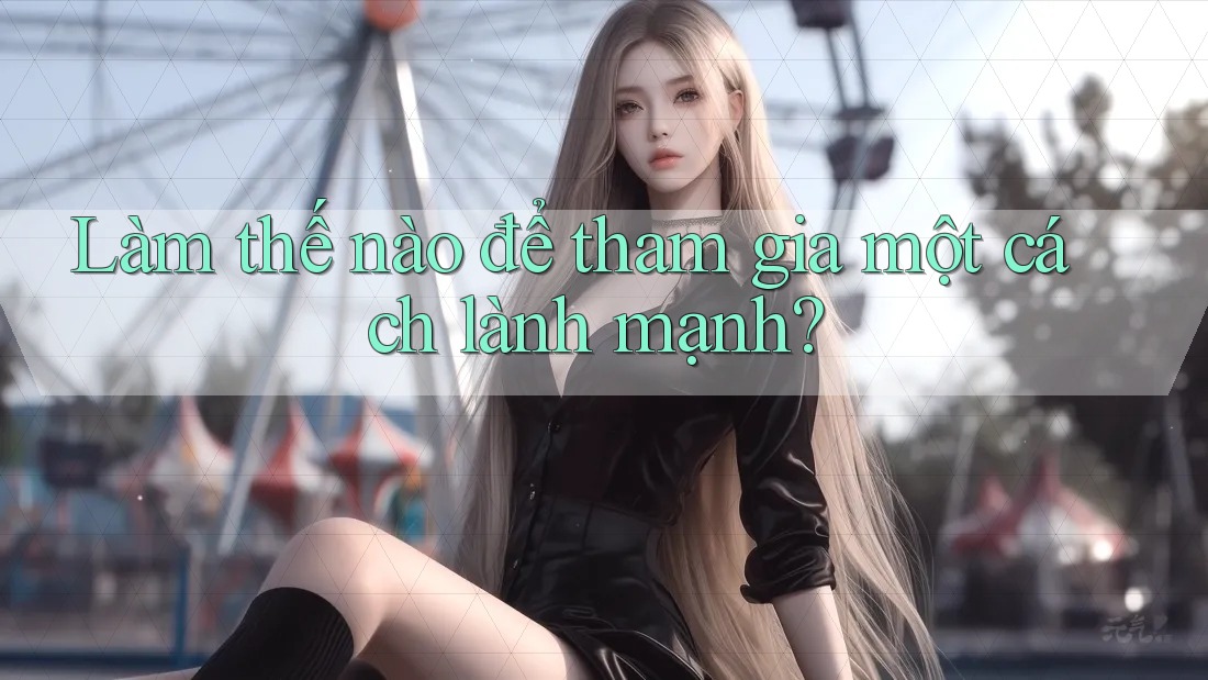 Làm Thế Nào Để Tham Gia Một Cách Lành Mạnh?