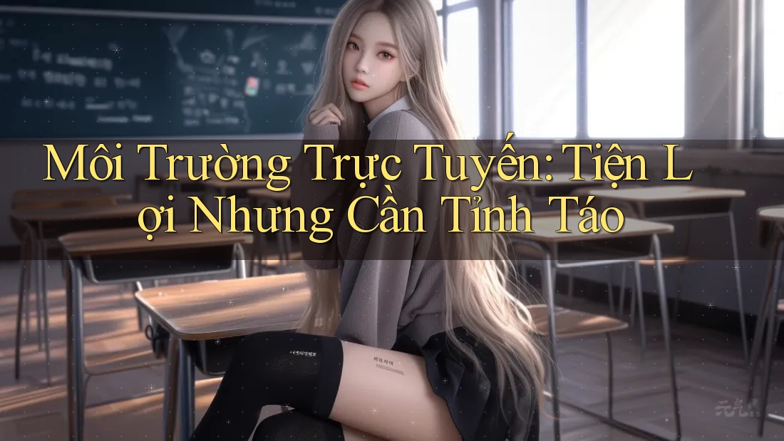 Môi Trường Trực Tuyến: Tiện Lợi Nhưng Cần Tỉnh Táo Môi Trường Trực Tuyến: Tiện Lợi Nhưng Cần Tỉnh Táo