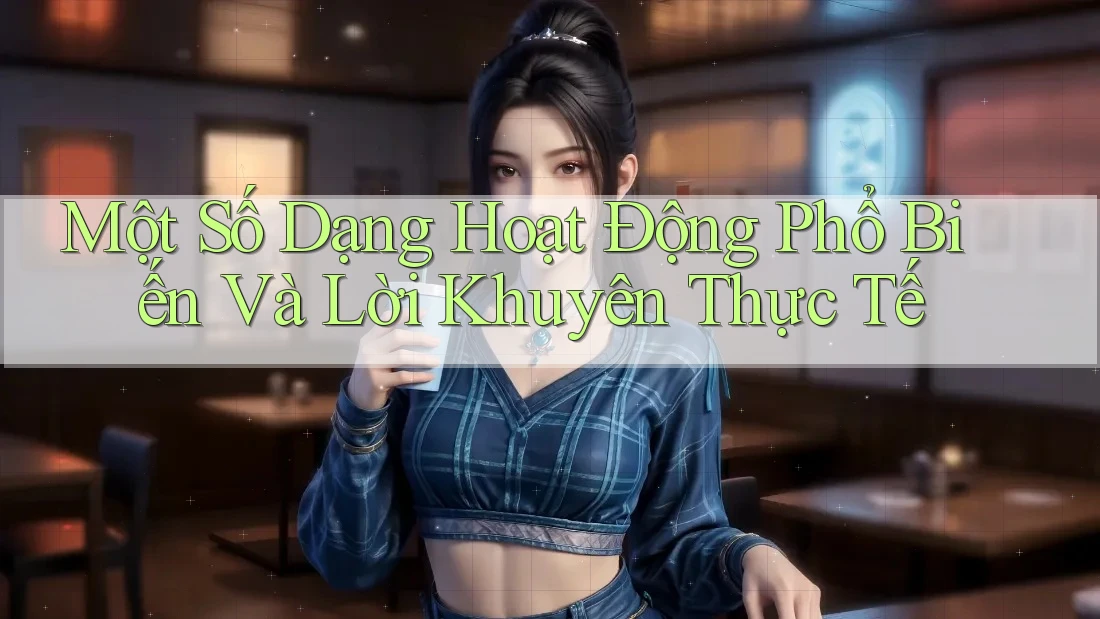 Một Số Dạng Hoạt Động Phổ Biến Và Lời Khuyên Thực Tế