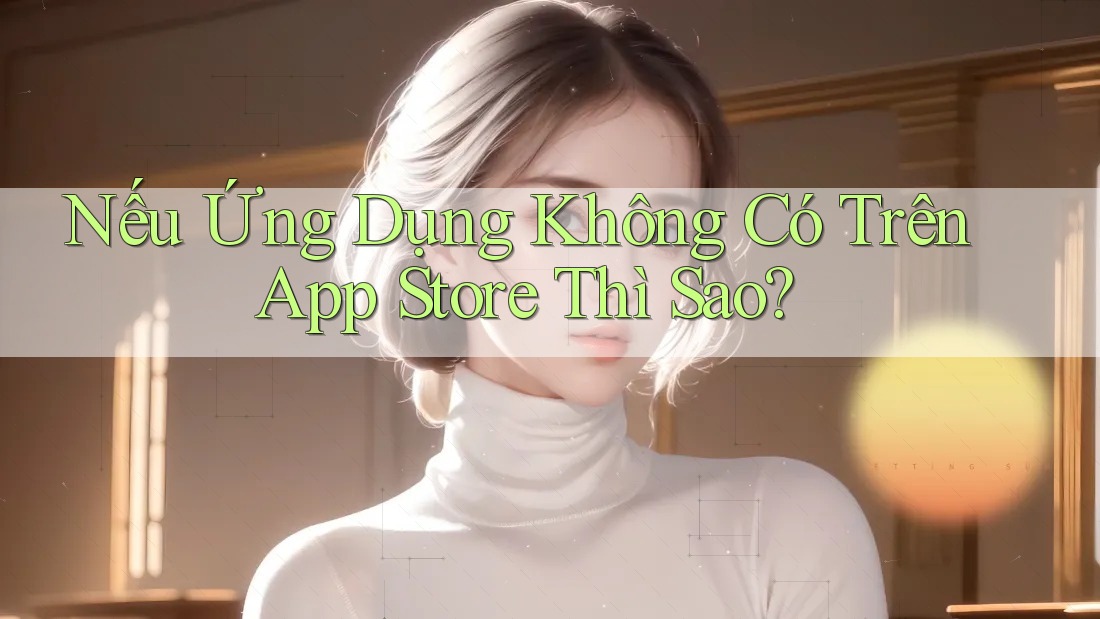 Nếu Ứng Dụng Không Có Trên App Store Thì Sao? Nếu Ứng Dụng Không Có Trên App Store Thì Sao?
