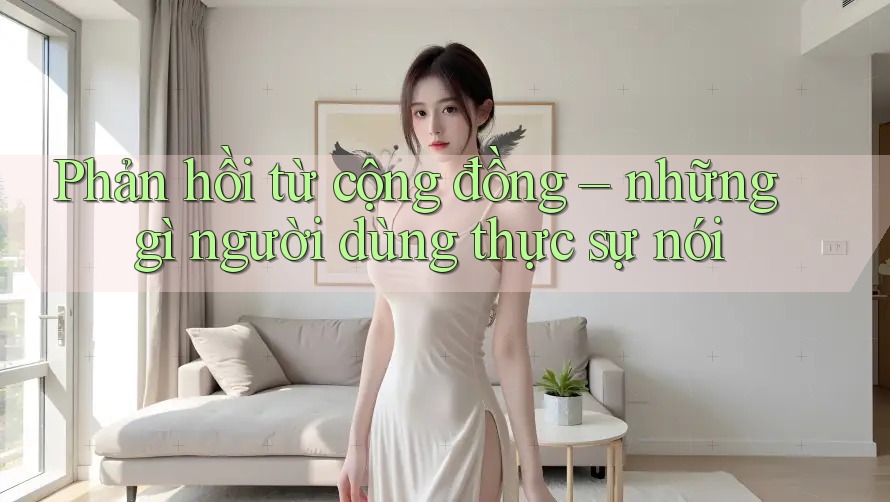 Phản hồi từ cộng đồng – những gì người dùng thực sự nói