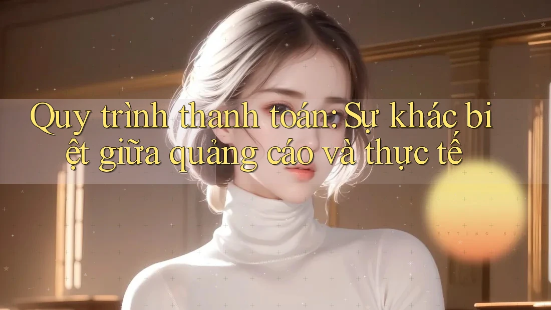 Quy trình thanh toán: Sự khác biệt giữa quảng cáo và thực tế