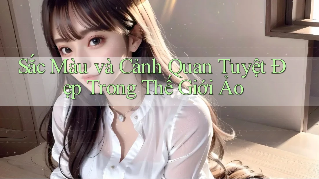 Sắc Màu và Cảnh Quan Tuyệt Đẹp Trong Thế Giới Ảo Sắc Màu và Cảnh Quan Tuyệt Đẹp Trong Thế Giới Ảo