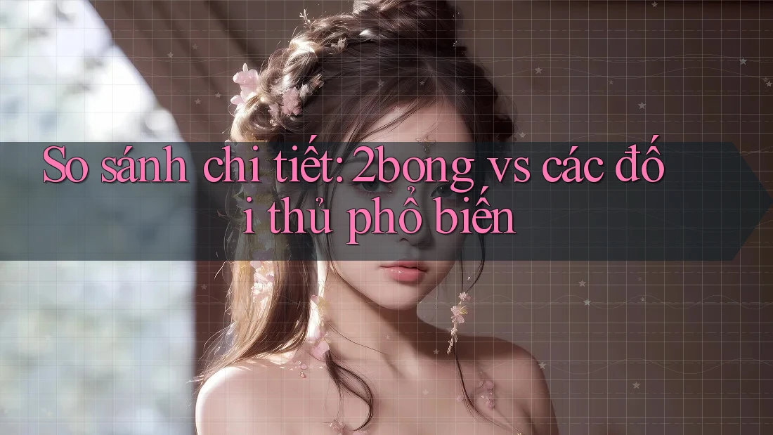 So sánh chi tiết: 2bong vs các đối thủ phổ biến