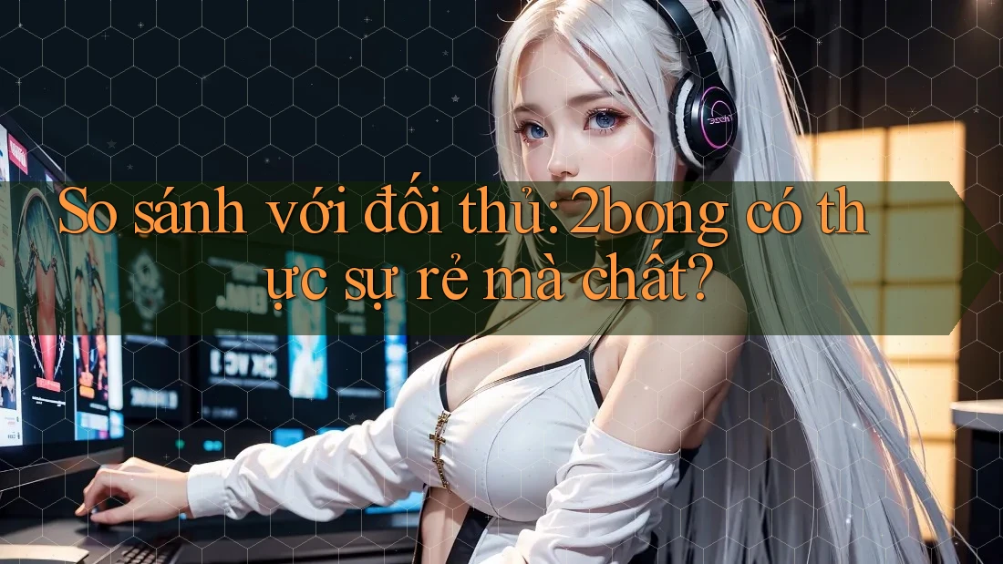 So sánh với đối thủ: 2bong có thực sự rẻ mà chất?