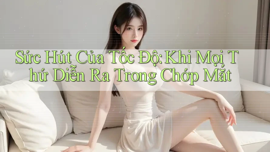 Sức Hút Của Tốc Độ: Khi Mọi Thứ Diễn Ra Trong Chớp Mắt