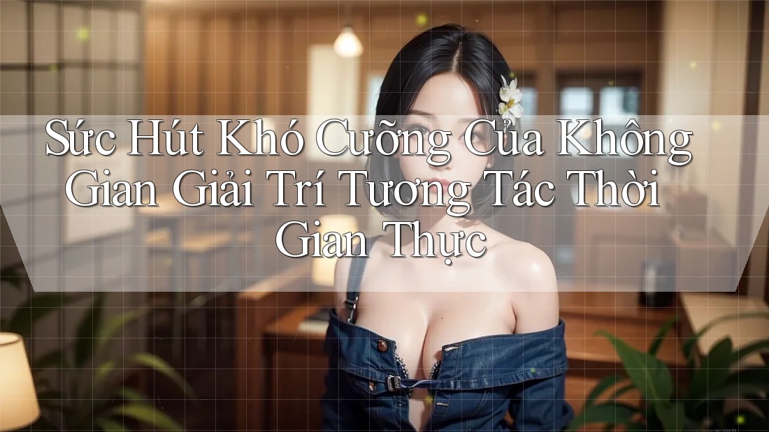 Sức Hút Khó Cưỡng Của Không Gian Giải Trí Tương Tác Thời Gian Thực