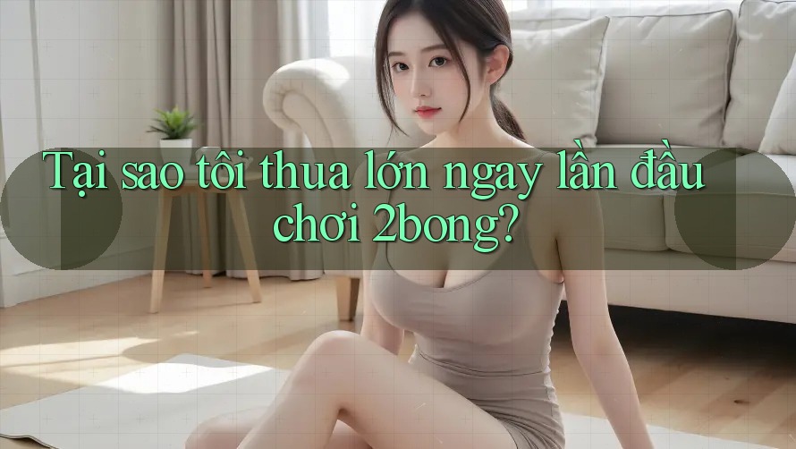 Tại sao tôi thua lớn ngay lần đầu chơi 2bong?