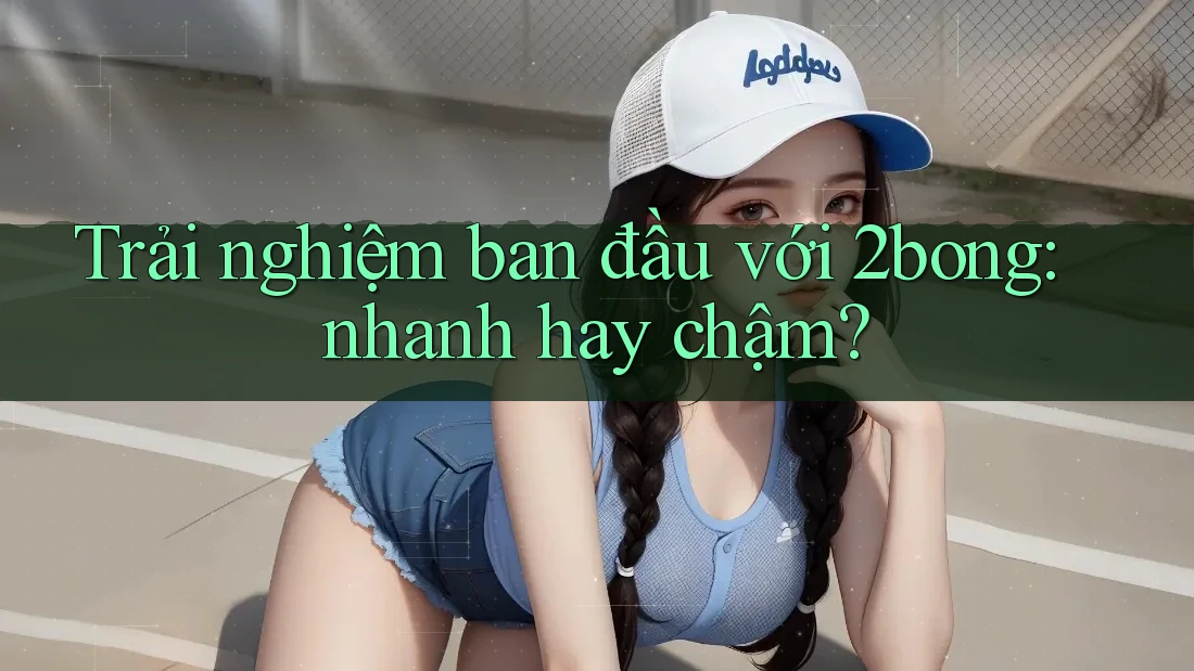 Trải nghiệm ban đầu với 2bong: nhanh hay chậm? Trải nghiệm ban đầu với 2bong: nhanh hay chậm?