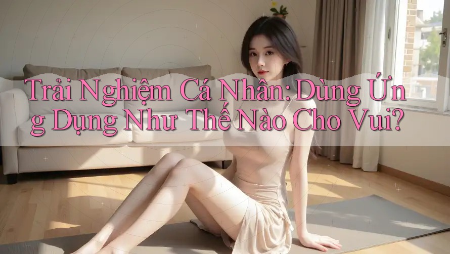 Trải Nghiệm Cá Nhân: Dùng Ứng Dụng Như Thế Nào Cho Vui?