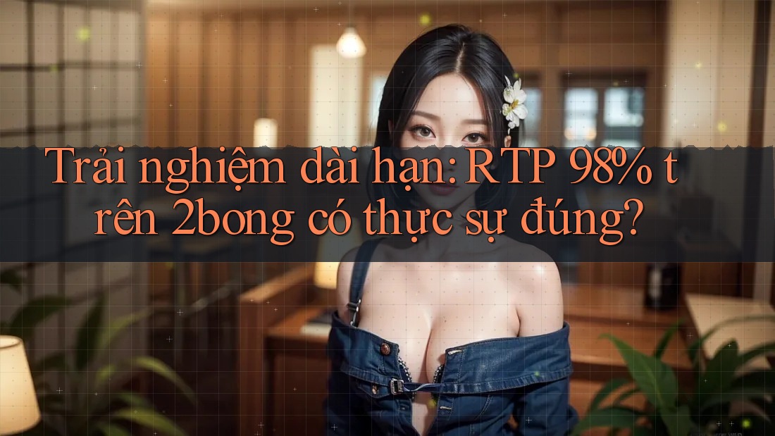 Trải nghiệm dài hạn: RTP 98% trên 2bong có thực sự đúng? Trải nghiệm dài hạn: RTP 98% trên 2bong có thực sự đúng?