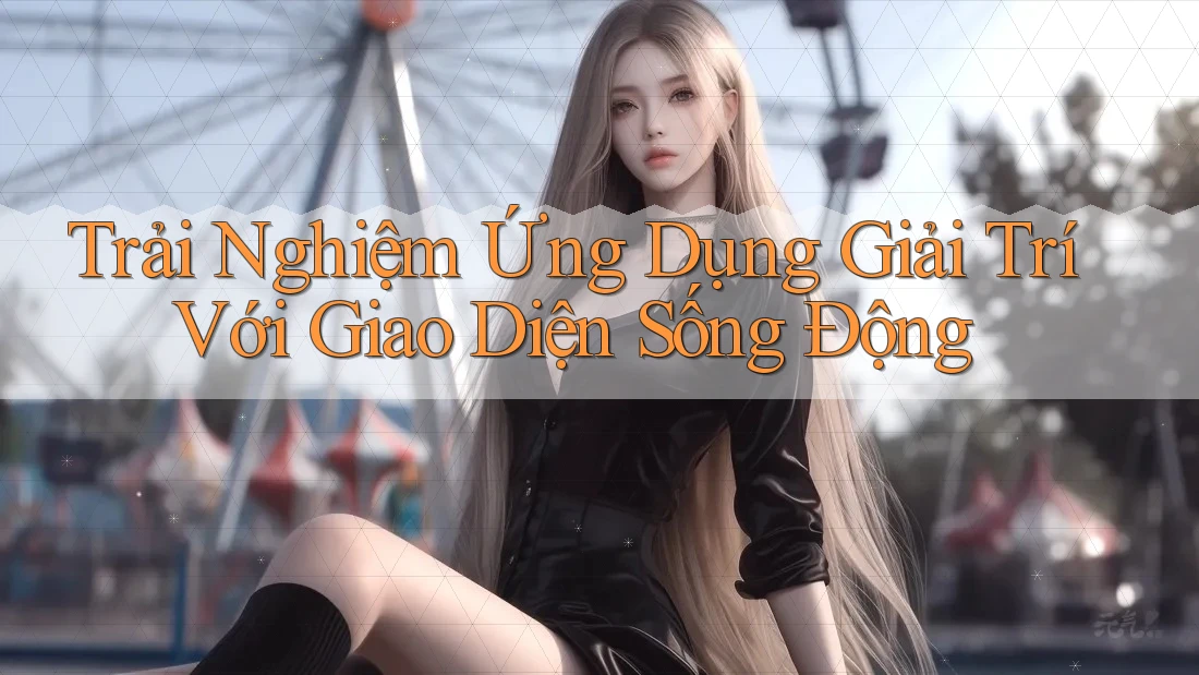 Trải Nghiệm Ứng Dụng Giải Trí Với Giao Diện Sống Động