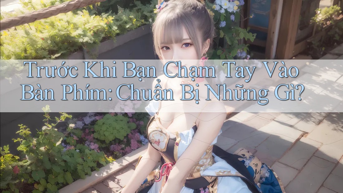 Trước Khi Bạn Chạm Tay Vào Bàn Phím: Chuẩn Bị Những Gì?
