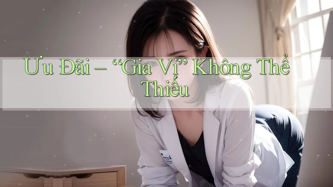 Ưu Đãi – Gia Vị Không Thể Thiếu Ưu Đãi – Gia Vị Không Thể Thiếu