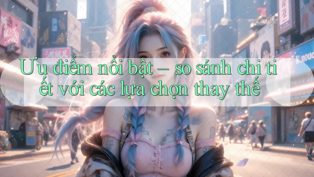Ưu điểm nổi bật – so sánh chi tiết với các lựa chọn thay thế